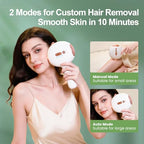 Laser Hair Removal, IPL Laser Hair Removal for Women and Men, 32°F Sapphire Ice Cooling System, Laser Hair Removal Device At Home, Almost Permanent Painless Whole Body Hair Removal