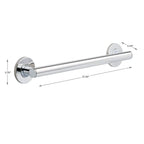Delta Faucet 41818 Contemporary Grab Bar, 18-Inch, Chrome