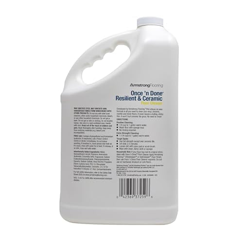 Armstrong Once and Done Resilient & Ceramic Floor Cleaner Concentrate 1 Gallon
