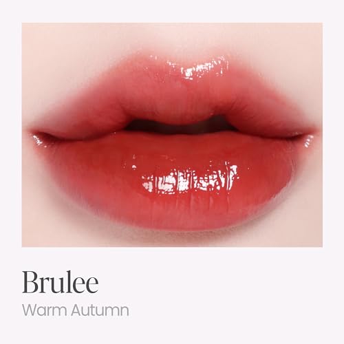 Espoir Couture Lip Tint Glaze #6 Brulee 0.14oz | Volumizing Lip Stain with Syrupy Shine | Long-Lasting & Vibrant Color for Radiant Lip Look | Moisturizing & Glossy Lip Tint | Korean Lip Makeup