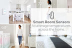 Honeywell Home T9 WiFi Smart Thermostat with 1 Smart Room Sensor, Touchscreen Display