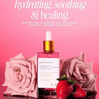 Strawberry Vanilla After Shave Oil, Women for Smooth Skin, Soft Serve After Shave Oil, After Shave Oil Strawberry, Soft Serve After Shave Oil, Prevent Ingrown Hairs & Dryness