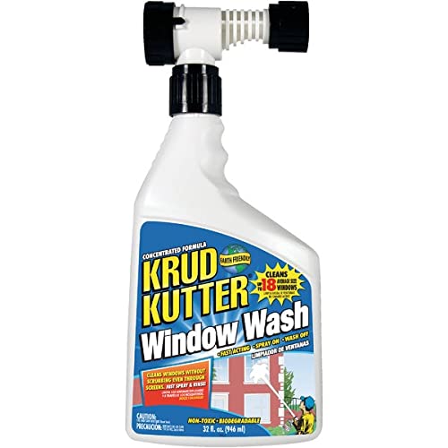 Krud Kutter WW32H4-4PK Window Wash, 32 oz, 4 Pack