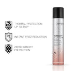 Humidity Blocker+ Protective Finishing Spray | For Most Hair Types | Protect Against Heat, Humidity, & Pollution | Boost Shine | Eliminate Static | Reduce Frizz | Paraben & Sulfate Free | 180mL