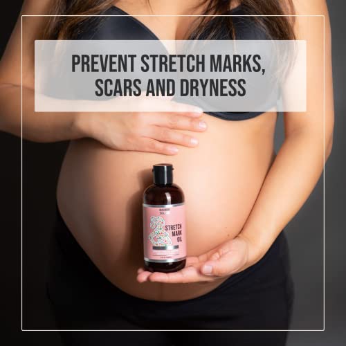 Premium Self Care Bundle - Magnesium Lotion & Stretch Mark Oil - 2 Item Combo for Maximum Moisture Retention & Soft Skin