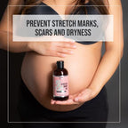 Premium Self Care Bundle - Magnesium Lotion & Stretch Mark Oil - 2 Item Combo for Maximum Moisture Retention & Soft Skin