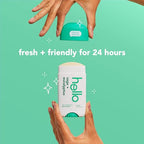 hello White Sage + Eucalyptus Deodorant With Shea Butter for Women + Men, Aluminum Free, Baking Soda Free, Parabens Free, 24 Hour Odor Protection, 2.6 Ounce, 2 Pack