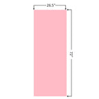 Eunzel Hot Yoga Towel Non Slip Yoga Mat Towel Non-Slip Sweat Absorbent Microfiber Towel for Hot Yoga, Pilates and Workout 72" x 26.5", Pink