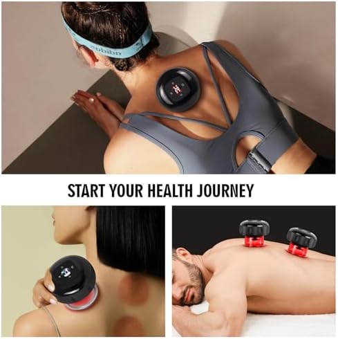 DANGSHAN Smart Cupping Therapy Massager | 4-in-1 Red Light Pain Relief Therapy | Electric Cupping Kit for Massage | Powerful Meridian for Back Muscle Soreness Relief Pain Tools