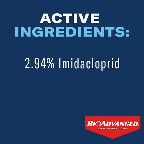 BioAdvanced 701525A 12-Month Shrub Control Insect Killer and Tree Fertilizer, 1-Gallon, Landscape Formula Concentrate