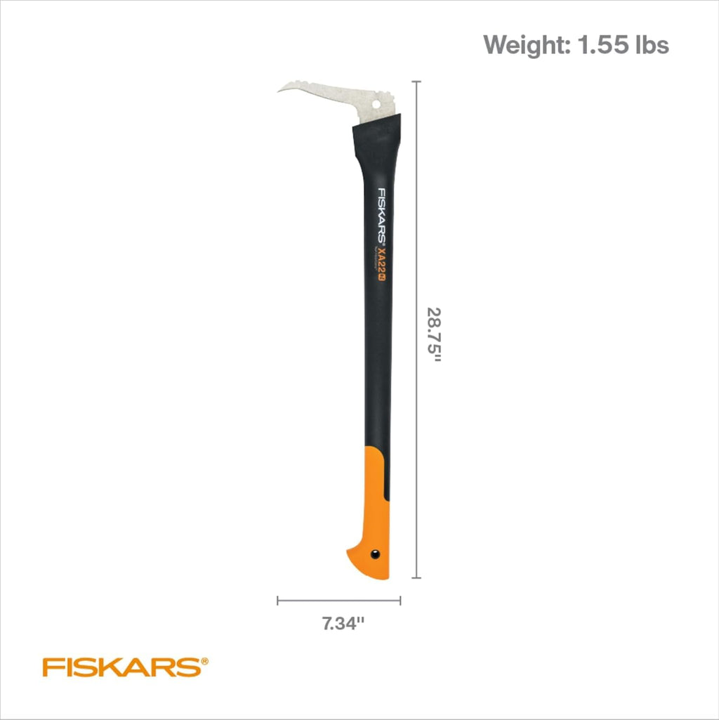 Fiskars 28" Hookaroon, Sharp and Lightweight Pickaroon Tool for Firewood