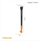 Fiskars 28" Hookaroon, Sharp and Lightweight Pickaroon Tool for Firewood