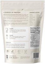 Just Ingredients Protein Powder | Vanilla Protein Powder Made with 100% Grass Fed, Non Denatured Whey | Four Different Protein Sources from Organic Whole Food Ingredients | 15 Servings | 22g Protein