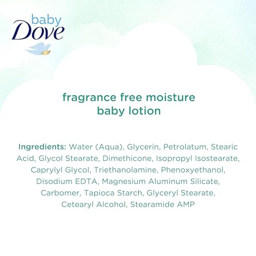 Baby Dove Sensitive Moisture Face and Body Lotion 13 oz(Pack of 4)