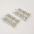 8000pcs Non Hotfix Rhinestones 10 Sizes Flatback Crystal Glass Rhinestones with Tweezers and Picking Pen for Nail Art Clothes Bags Phone Decorations Crafts DIY (001ab Crystal AB Mix SS3-SS30)