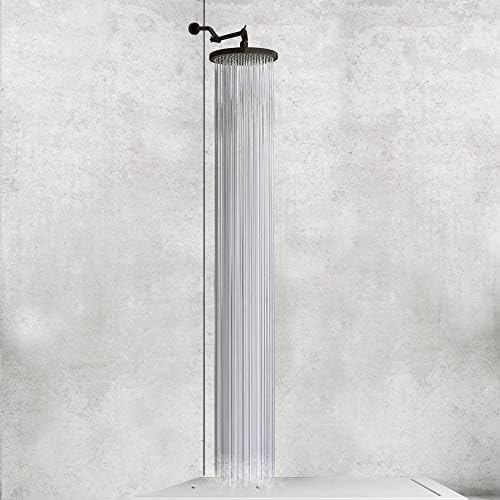 Luxury Spa Series: Bronze Rain Shower Head, 8-Inch Round Rain Showerhead with 360 Tilt, Experience Rainfall with MAXX Comfort and Elegance (Oil Rubbed Bronze)