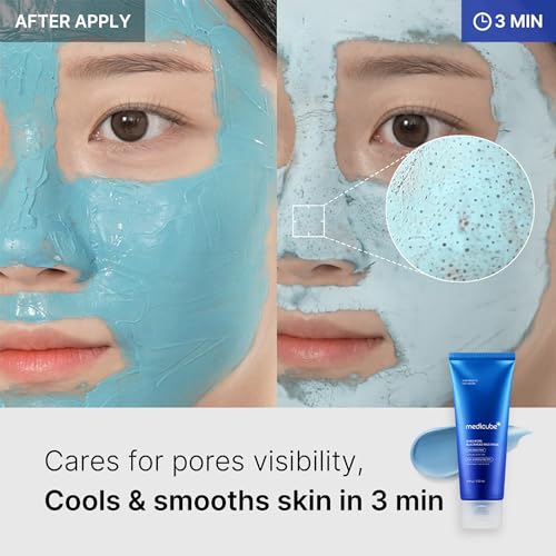 medicube All-in-One Duo for Pore and Skin Texture Care: Zero Pore Pads 2.0 and Zero Pore Blackhead Mud Facial Mask