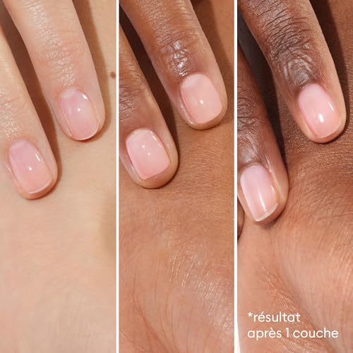 Manucurist Active Smooth™ Nail Concealer Polish & Care - 2 in 1 Nude Nail Polish : Nail Strengthener and Growth - No Lamp - Nail Concealer - Ridge Filler for Nails - Natural Nail Polish