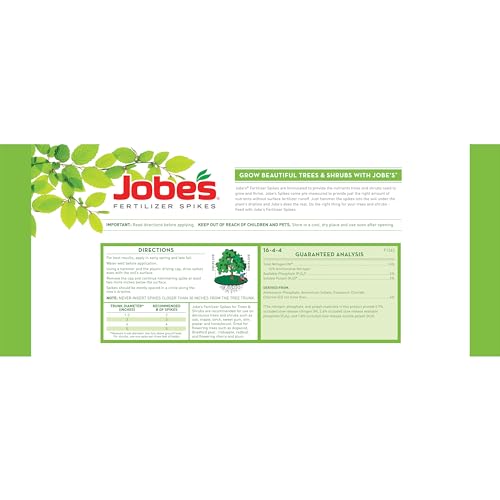 Jobe's GL61100046769 Package 160 Bulk Tree Spikes, Time Release Fertilizer All Tr