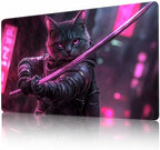 MTG Playmat Non-Slip Rubber Backing Printing Commander Board Game Desk Mat Duel Mat TCG PTCG Playmat 24x14 inches and Free Storage Bags (Cat 04)