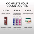 L'Oréal Technique Chroma True Reds Permanent Hair Color - Red Dye For Long-Lasting Color, For Light, Dark and Gray Hair