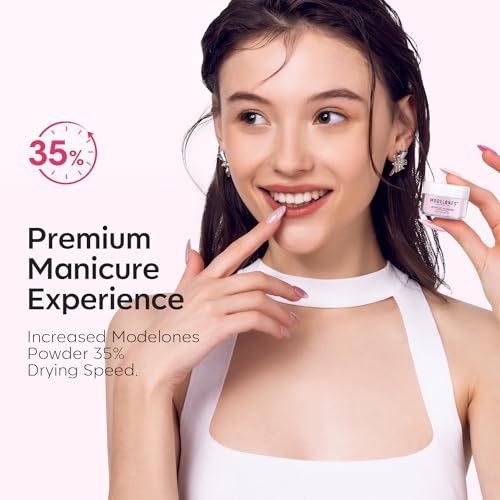 modelones Acrylic Nail Kit - Clear/White/Pink Acrylic Powder and Liquid Set with Acrylic Nail Brush, Nail Dehydrator and Primer, Starter Kit for Acrylic Nail Extension Beginners for Women Gifts