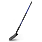 CGRNT 4-Inch Heavy Duty Trench Shovel with Blue Handle, Narrow Trenching Spade for Digging, Gardening & Landscaping, 56 Inch Professional Grade Tool for Irrigation & Rocky Soil