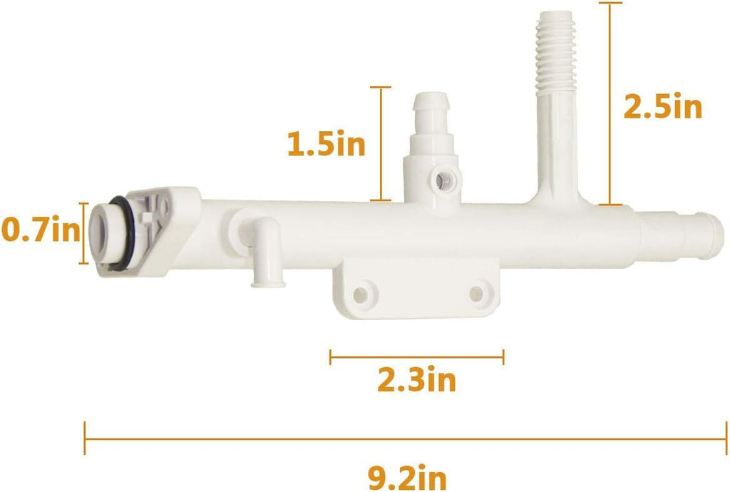 ATIE Pool Cleaner Feed Pipe K30 with Sweep Hose Adjust Screw B20 Replacement for Polaris TR28P, Vac-Sweep 280, 280 TankTrax, 180 Pool Cleaners