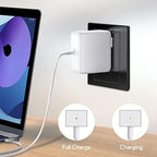 Mac Book Pro Charger - 60W T-Tip Magnetic Charger Power Adapter, Compatible with Mac Book Air/Pro 13-Inch Retina Display(After 2012)