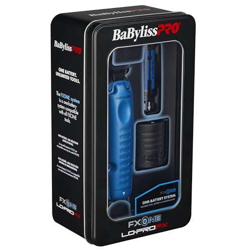 BaBylissPRO FXONE LO-PROFX Professional Cordless Trimmers for Men with Interchangeable Battery