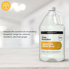 Clean Revolution Liquid Gel Hand Soap, Silky Rich Liquid, Quick Lather, Fast Rinsing, Contains Real Essential Oils (Dreamy Citrus) 128 Fl Oz