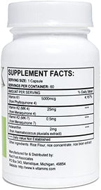 30.5 milligrams of Ks, 2 milligrams Astaxanthin