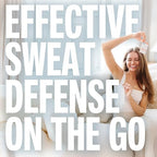 Carpe Underarm Antiperspirant and Deodorant, Pack of 3-WITH 3 FREE ON-THE-GO WIPES!