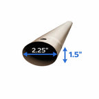 Replacement Horizontal Pool Leg, Pole & Frame Support Bar Brown Oval for Coleman Power Steel 18ft x 48in Above Ground Swimming Pool (Fits 2022+ Models)