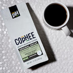 Low Acid Coffee - Decaf - Ground Medium Roast - Smooth Non-GMO Arabica Coffee - Electrolyte Infused for Sensitive Stomachs, Acid Reflux, and Heartburn ~pH 6.5-12 oz Original Decaf by COpHEE