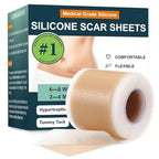 Silicone Scar Sheets,Silicone Scar Tape,Silicone Sheets For Scars,Scar Tape For Surgical Scars,Keloid Bump Removal,Scar Removal For Surgical(1.6"x 120" Roll-3M)