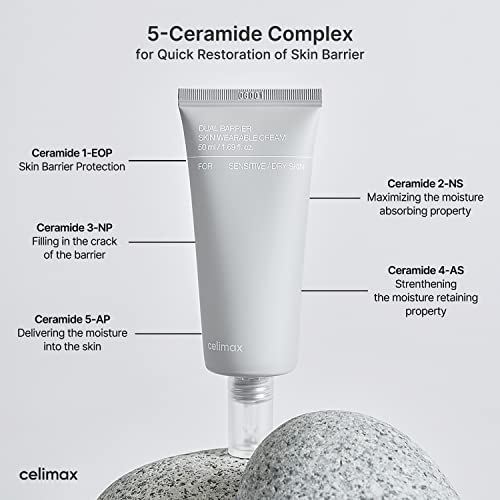celimax Dual Barrier Skin Wearable Cream 50ml + Dual Barrier Skin Boosting Serum 30ml Bundle