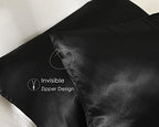 Yanibest Satin Pillowcase, King Size Pillow Cases Set of 2 - Silk Pillow Cases for Hair and Skin with Zipper, Silk Pillow Cases King for 20"x40", Exquisite Packaging for Women Men