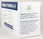 Noble Formula 2% Pyrithione Zinc (ZnP) Vegan Argan Oil Bar Soap, Especially Formulated for Acne, Psoriasis, and Eczema, Safe for Daily Use and All Skin Types, 3 Bars in 1 Box, Total 9.75 oz