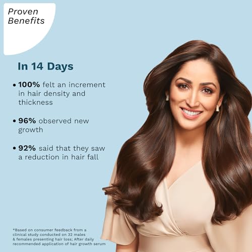Pilgrim Advanced Hair Growth Serum | with 3% Redensyl + 4% Anagain | Stops Hair Loss & Hair Thinning | Hair Growth Treatment | Provides Thick & Dense Hair | 1.69 Fl Oz (Pack of 2)