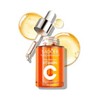 Advanced Vitamin C Gloss Serum - Stabilized Complex with Hyaluronic Acid & Centella | Hydrating Facial Essence for Dullness & Uneven Texture, Sensitive Skin-Friendly Formula, 1 fl oz