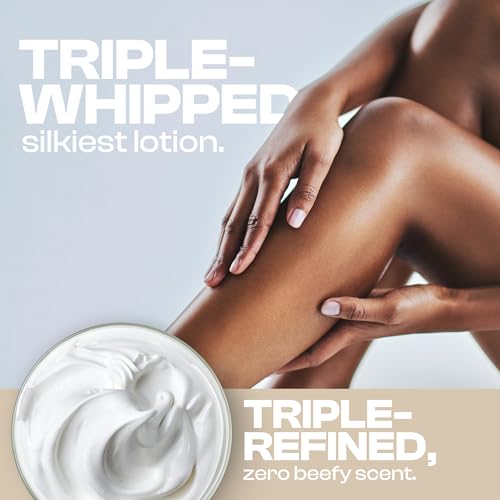 Whipped Beef Tallow for Skin - 100% Pure, Grass Fed Tallow Moisturizer for Face and Body - Organic Honey Beef Balm for Sensitive Skin - Quick Absorbing Hydration (Sweet Citrus)