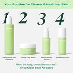 Hey Bud Skincare Hit Refresh, Hemp Gel Cleanser, Gently Cleanses and Helps Reduce Excess Oils, Vegan and Cruelty Free (5.07 fl oz.)