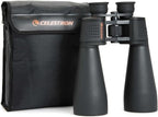 Celestron 71008 SkyMaster 25x70mm Porro Prism Binoculars with Multi-Coated Lens, BaK-4 Prism Glass and Carry Case, Black