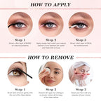 Lash Clusters 280Pcs Cluster Lashes 30D 40D D Curl False Eyelashes Mix9-16mm Eyelash Clusters Individual Cat Eye Lashes Clusters for DIY Cluster Eyelash Extensions at Home (30D+40D-0.07D-9-16MIX)