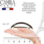 Camila Paris CP2638 French Hair Barrette Clip for Girls for Thick Curly Wavy Long Hair, Strong Hold Grip Hair Clips for Women, Automatic, No Slip Durable Styling Girls Hair Accessories, Made in France