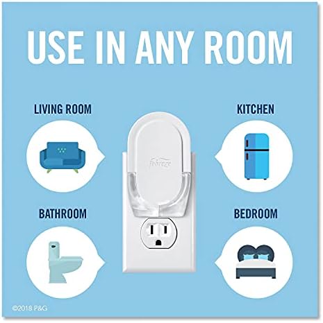 Febreze 74903 Plug Air Freshener Refills, Gain Original, 0.87 Oz, 6/Carton