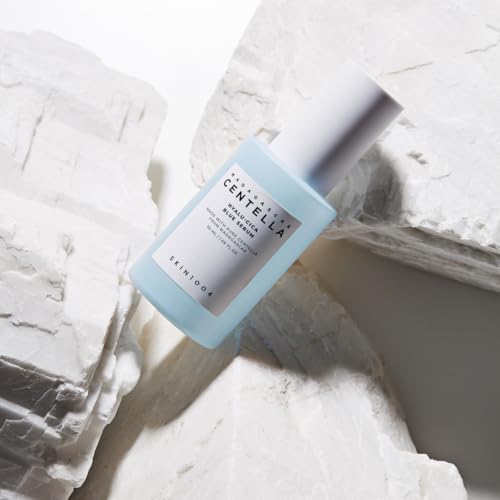 SKIN1004 Hyalu-CICA Blue Serum 1.69 fl.oz, 50ml, 5 Layer Hyaluronic Acid Cica Niacinamide, Hydrating and Refreshing Multi-Care Solutions