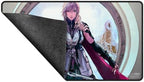Ultra PRO - Final Fantasy x Universes Beyond Lightning, Army of One Black Stitched Playmat for Magic: The Gathering | Card Game Playmat, Final Fantasy Collectibles, Desk Mat Mousepad
