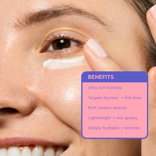 BYOMA Barrier Repair Eye Cream - Hydrating Eye Cream Increases Firmness + Elasticity - Strengthens Skin Barrier - .67 fl.oz